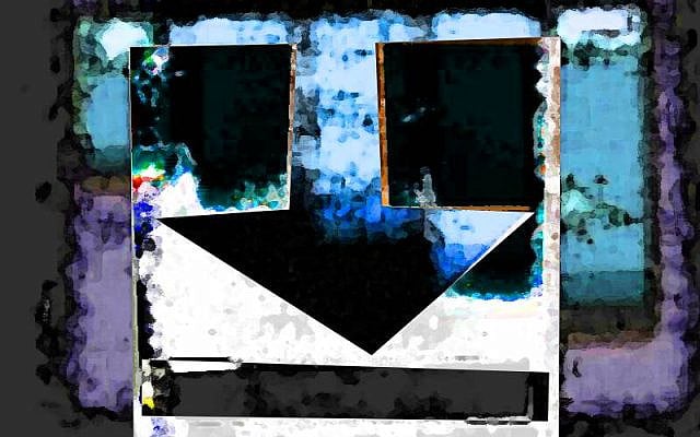 'Dark Clouds Kiss' - Luca M Damiani - Kiss and Arrow 2025 - www.lucadamiani-art.com