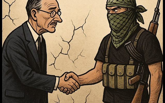 Appeasment of Terrorist (created by ChatGOT)