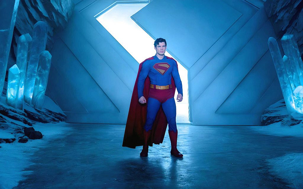 David Corenswet in 'Superman.' (Courtesy Warner Bros. Discovery)