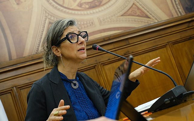 Francesca Albanese (Source: commons.wikimedia.org / Rafael Medeiros, 27/07/2024)