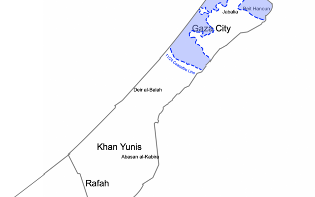 What is known today as the Gaza Strip in the southern Coastal Plain constitutes part of the tribal territory of Judah and of the Land of Israel. Wikimedia Commons.