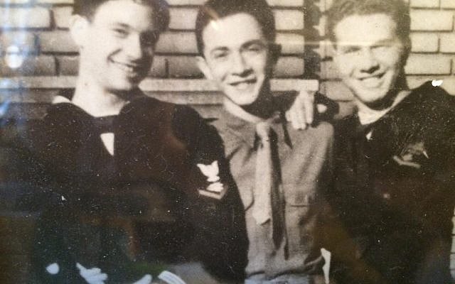 My father Herman during WWII with his buddies Mickey and Kutzik. They were all first-generation Americans with a deep commitment and belief in America.