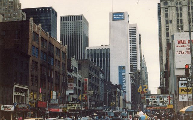 Times Square, Sept. 1986