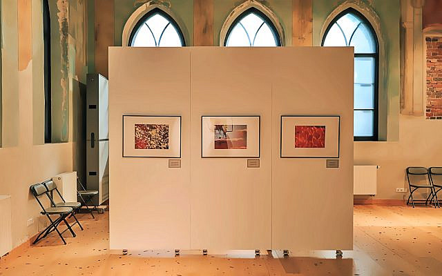 Inna Rogatchi artworks at her and Michael Rogatchi dual Shtetl Songs exhibition in Lithuania. September - October 2025.