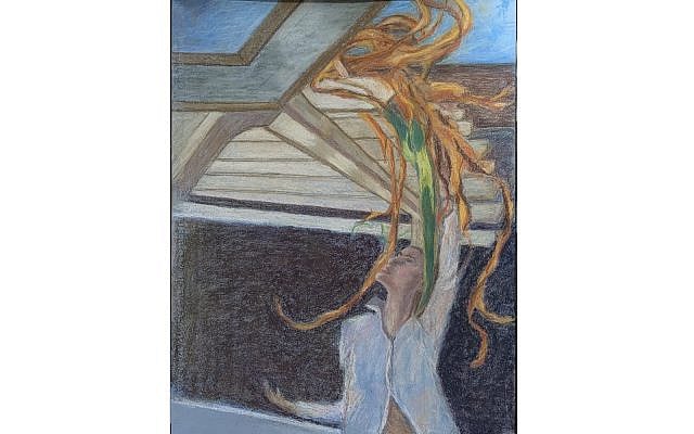 Artwork c 2025 by Author Michele Braun. Image courtesy of the author.