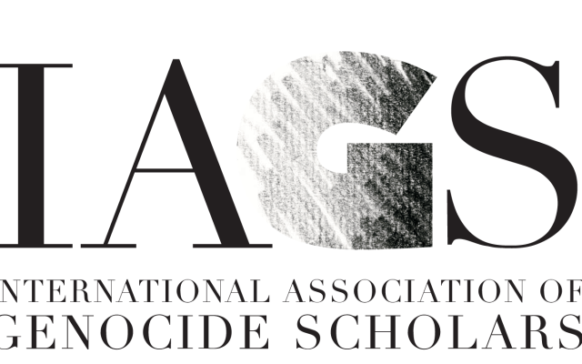 Logo of the International Association for Genocide Scholars Logo of the International Association for Genocide Scholars
