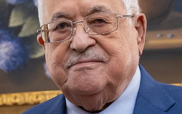 Mahmoud Abbas, 20/10/2023. Cairo, Egypt. (Wiki Commons, CCA 2.0)