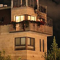 Jerusalem Rooftop Sukka (Avraham Wald)