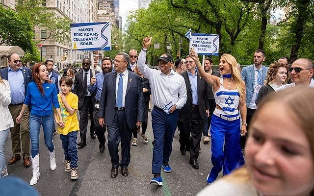 Photo: Mayor Eric Adams (@NYCMayor) on X, May 18, 2025
