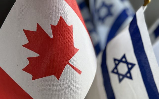 Flags from rallies held in Toronto since October 7, 2023.  Photograph by David Matlow.