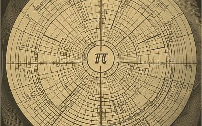 π is not just the ratio of a circle’s circumference to its diameter. It is a number pointing to the infinite within the finite, to the presence of eternity in a simple circle. Image © Ivan Bassov, 2025. Licensed under CC BY 4.0.