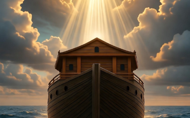 Noah Traveling toward Spirituality - Grok XAI