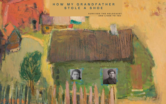 A painting by Felix Lembersky that I used to design a cover for my book, 'How My Grandfather Stole a Shoe and Survived the Holocaust in Ukraine.' I didn't end up using this version. (courtesy)