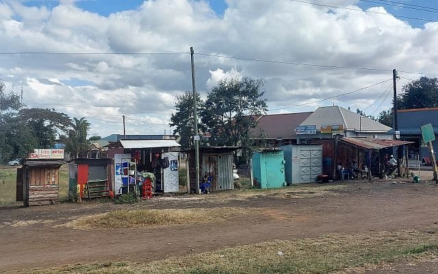 The colorful, unfinished homes I saw in Tanzania. (courtesy)