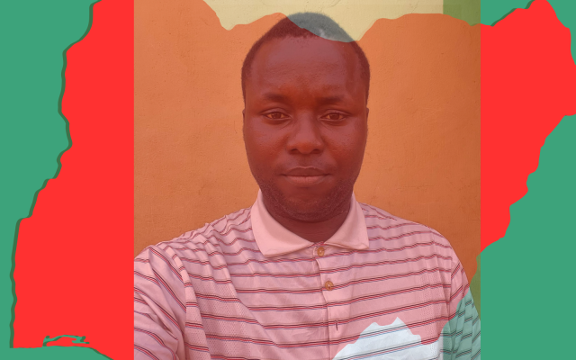 (This is Evangelist Joseph, a brave Christian from Nigeria. He took this photo himself and sent it to me, granting full permission to use it for any news or awareness publication. The image was designed in Canva by the author, featuring the map of Nigeria to symbolize faith and struggle.)