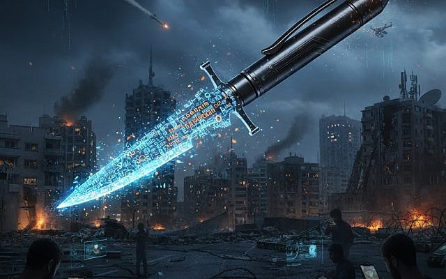 Before the bombs, there are the words. Linguistic warfare lays the groundwork for conflict. Image © Ivan Bassov, 2025. Licensed under CC BY 4.0. Before the bombs, there are the words. Linguistic warfare lays the groundwork for conflict. Image © Ivan Bassov, 2025. Licensed under CC BY 4.0.