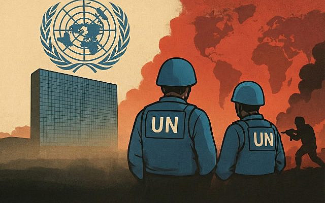 Instead of ending wars, the UN excels at claiming credit for crises that “might have happened” or “could have escalated” but didn’t. Image © Ivan Bassov, 2025. Licensed under CC BY 4.0.