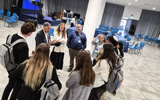 Some members of the WUPJ delegation to the World Zionist Congress. Courtesy of WUPJ.