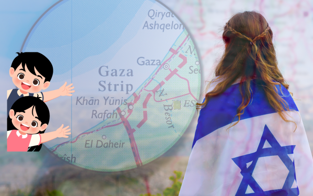 Between maps and memories, Gaza’s future depends on the laughter of its children — not the echoes of war (Photo by author, created in Canva)