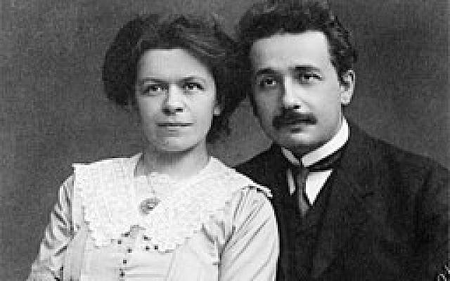 Milena Marić Einstein and husband Albert, 1912. Credit: ETH Zurich Archives