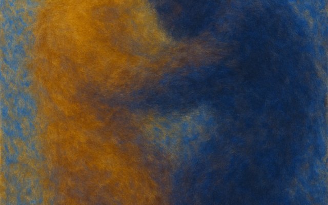 ChatGPT Generated image using the inputs "an abstract image in the style of Monet depicting Jacob struggling with an unknown man"