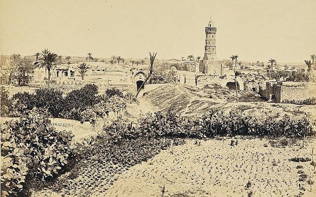 Gaza during the Ottoman period. Photograph by Francis Frith (c. 1857) Public domain.