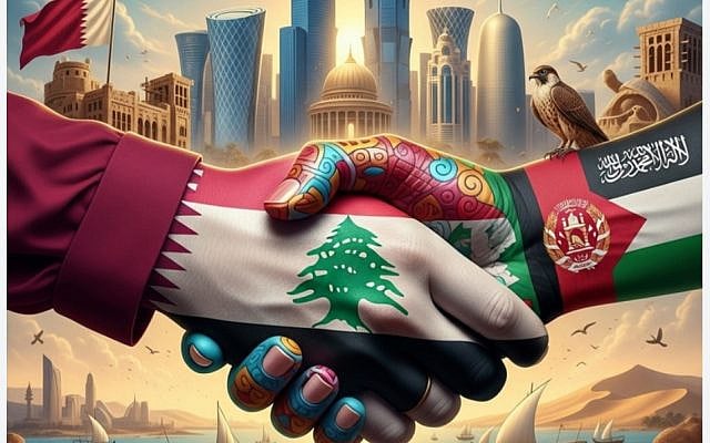 A Handshake with Evil (Photo Credit: 
 https://easy-peasy.ai/ai-image-generator/images/colorful-digital-artwork-unity-handshake-national-flag-designs