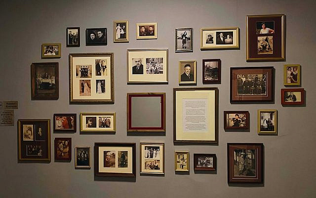 An exhibition launching in December 2025 at the Society for the Advancement of Judaism in New York City celebrates congregants' family immigration stories. (Courtesy Rachael Cerrotti) An exhibition launching in December 2025 at the Society for the Advancement of Judaism in New York City celebrates congregants' family immigration stories. (Courtesy Rachael Cerrotti)