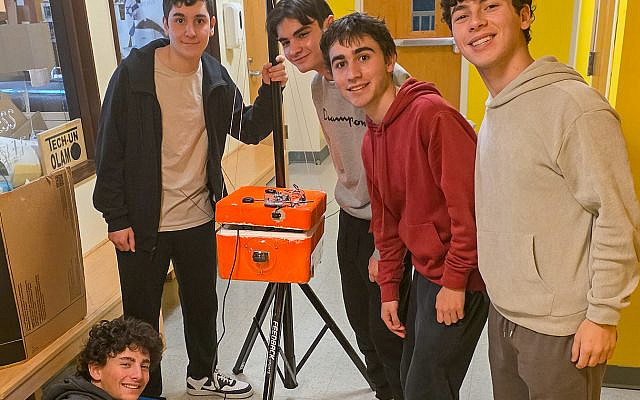 Leffell students prepare the payload for the high-altitude balloon launch, integrating sensors, testing systems, and readying the hardware for ascent.