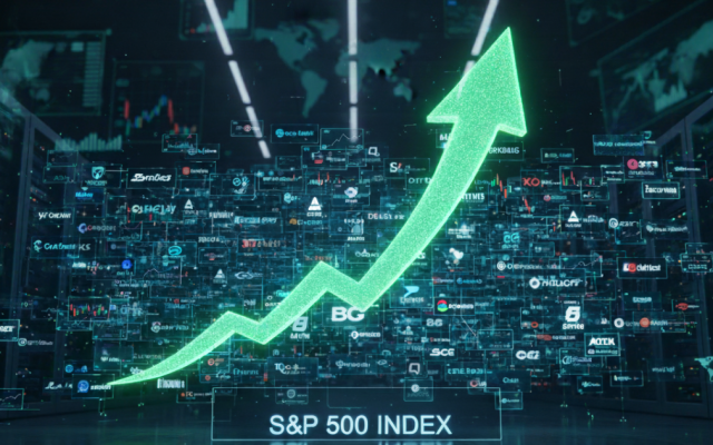 S&P 500 Image Generated with Nano Banana