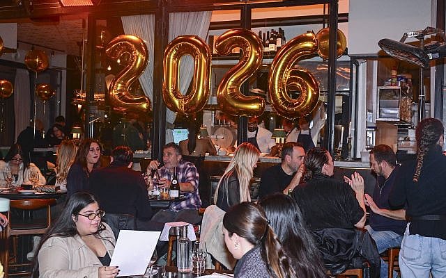 Israelis celebrate the New Year on New Year’s Eve in Tel Aviv, December 31, 2025. Photo by Avshalom Sassoni/Flash90 Israelis celebrate the New Year on New Year’s Eve in Tel Aviv, December 31, 2025. Photo by Avshalom Sassoni/Flash90