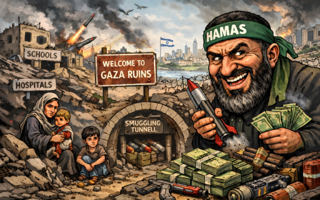 Gaza’s destruction is not the result of isolation, but of choices made by those who ruled it. (AI-generated) Gaza’s destruction is not the result of isolation, but of choices made by those who ruled it. (AI-generated)