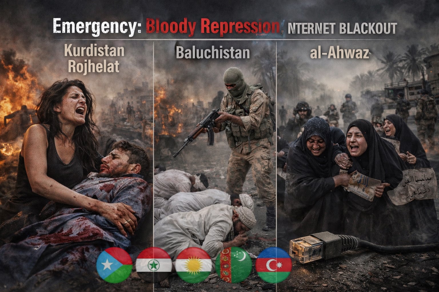 Emergency: Iran Bloodshed, Internet Blackout