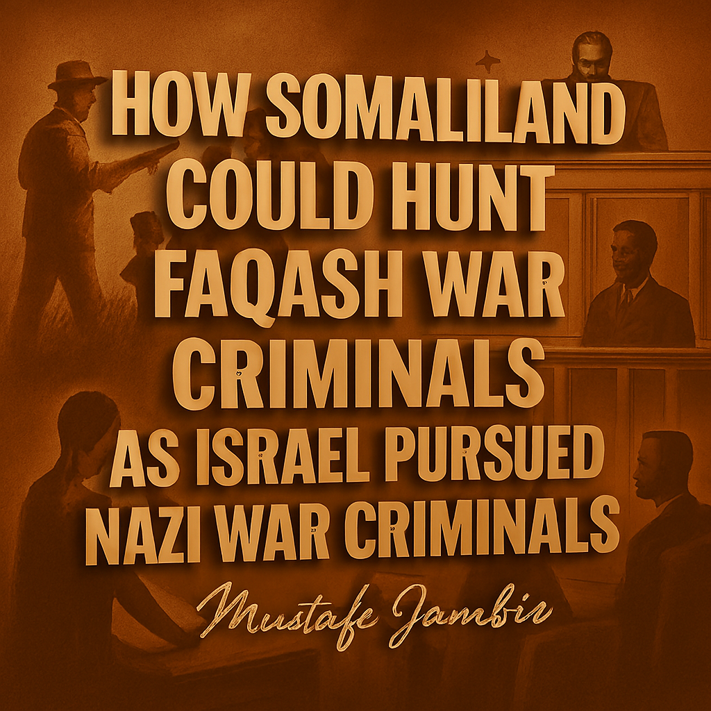The Blogs: Justice Across Borders: Somaliland and Israel’s War Criminal Hunts