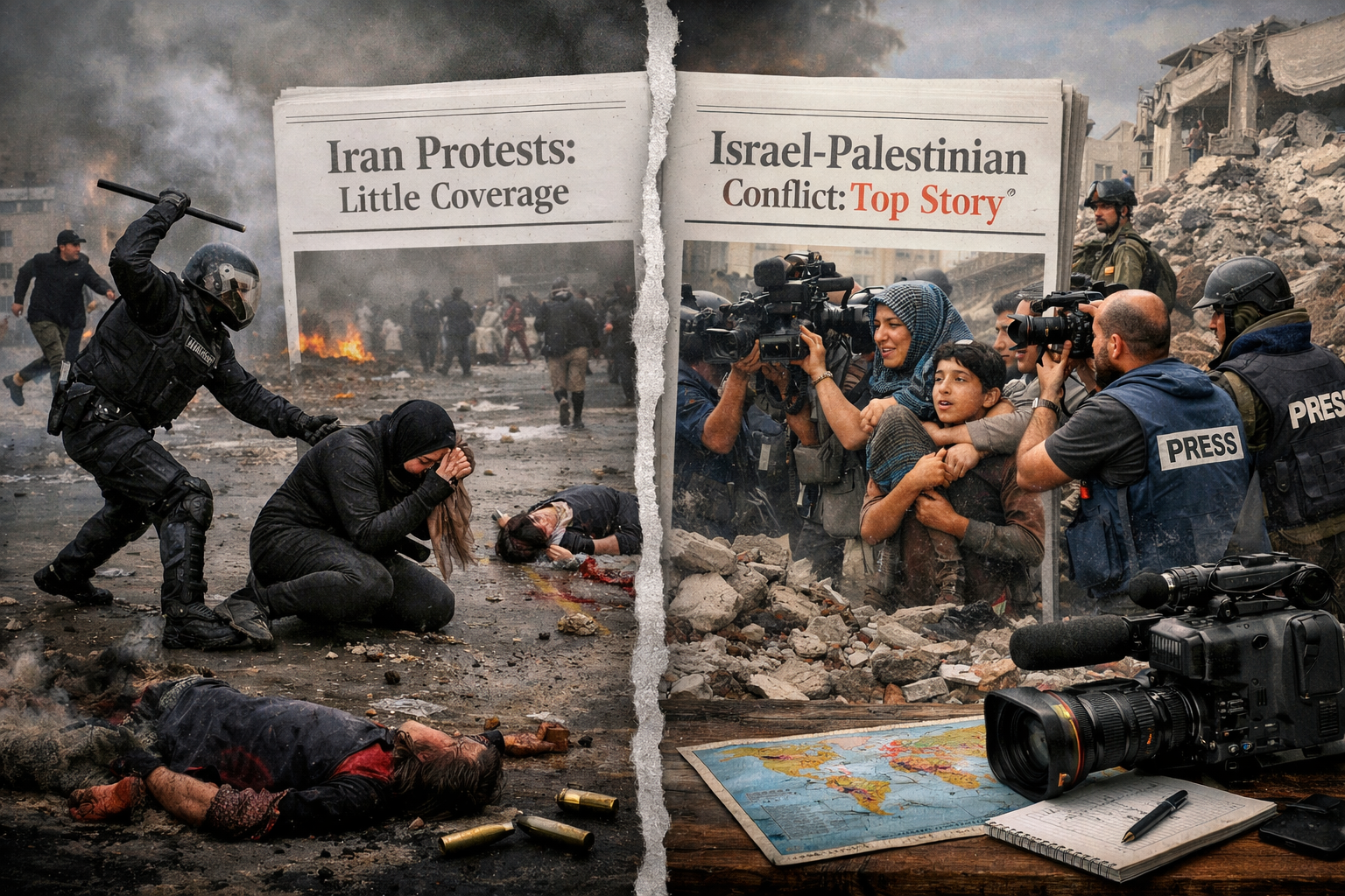 The Media’s Blind Spot: Iran’s Killing Fields