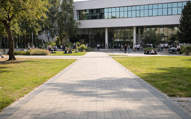 AI-generated image of a university campus.