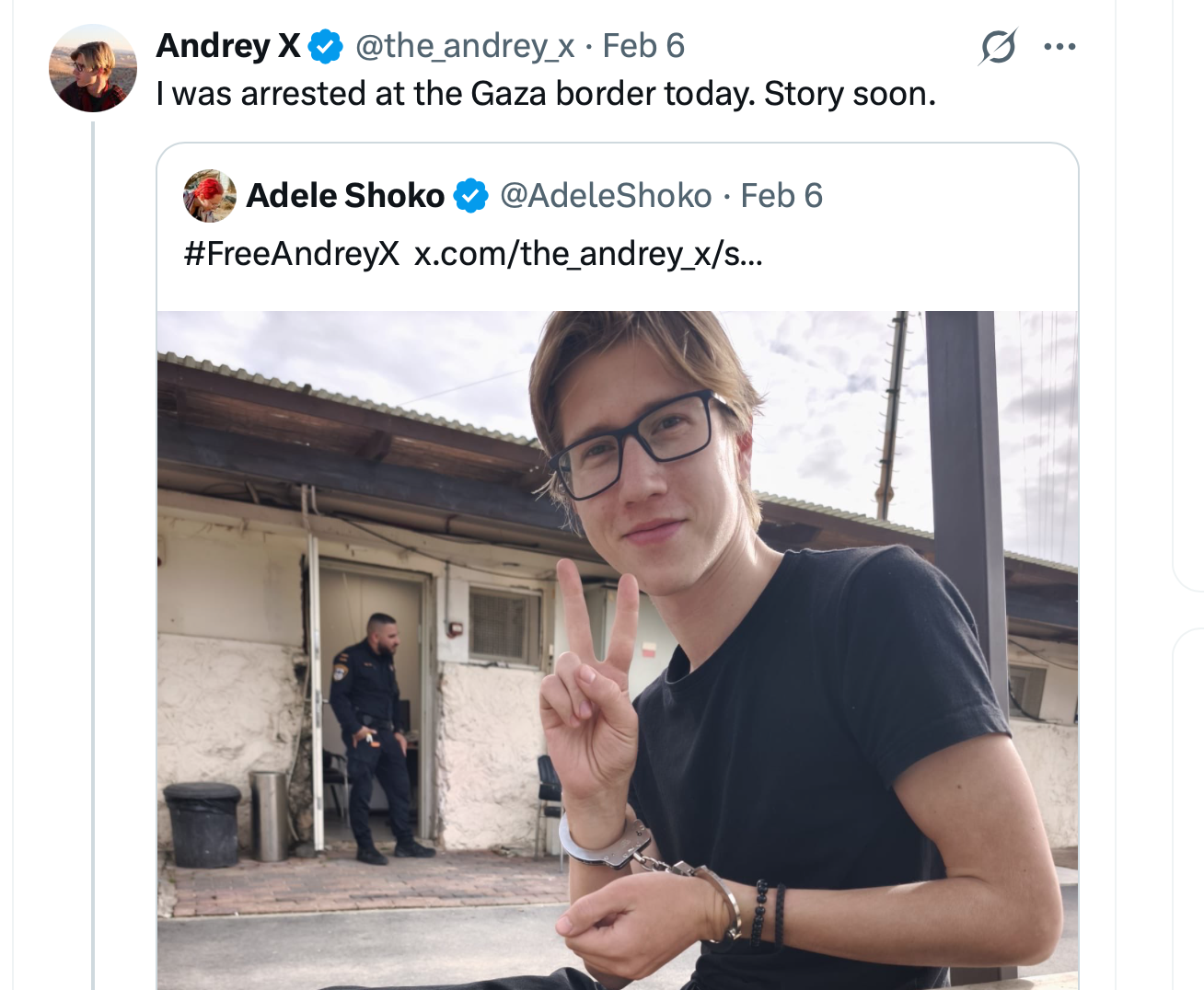 Andrey X’s Pro-Hamas Stance Isn’t Accidental