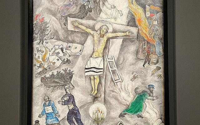 White Crucifixion by Marc Chagall. Source: https://commons.wikimedia.org/wiki/File:Crocifissione_Bianca.jpg