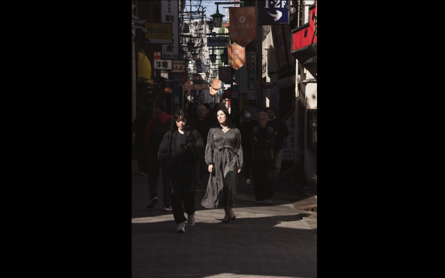 Photo of the author in her Tokyo neighborhood taken by visiting Israeli photographer, Yam Bloom, https://www.yambloom.com. Photo of the author in her Tokyo neighborhood taken by visiting Israeli photographer, Yam Bloom, https://www.yambloom.com.