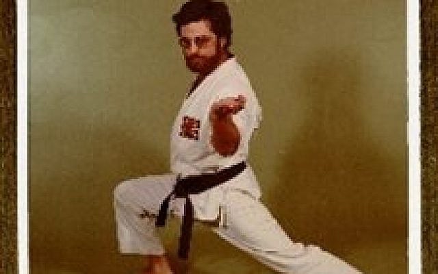 The author, in a ‘cool’ Karate stance. (mid-1970’s)