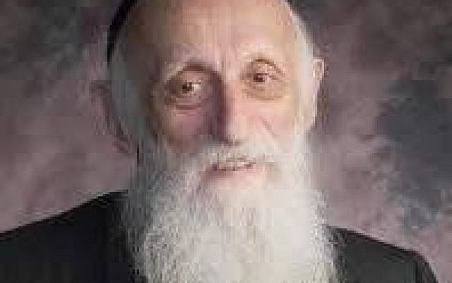 Rabbi Dr Abraham Yehoshua Twerski
