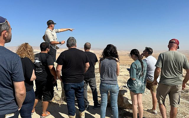 Yachad community site tour (Courtesy)