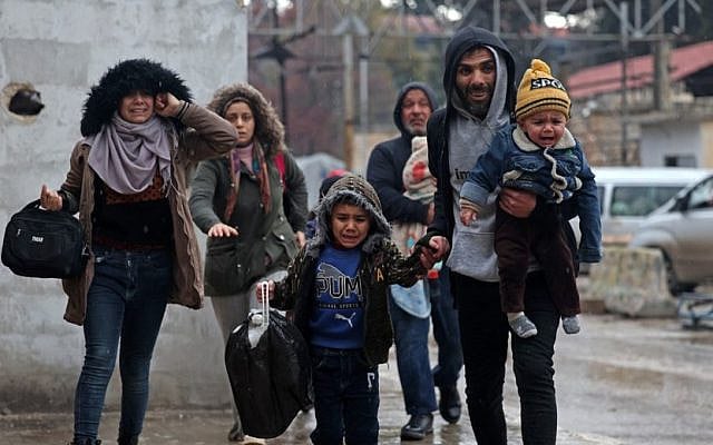 The Kurdish inhabitants of Aleppo were forcibly displaced by jihadist forces in January 2026. The image was used with permission from Ronahi TV. The author thanks Ronahi TV for granting permission to use it.