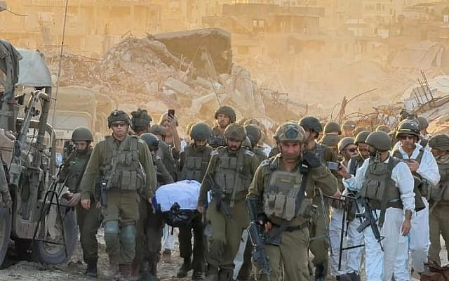 The last photo taken at the conclusion of Operation Brave Heart as described by Col. Golan Vach (courtesy Col. Golan Vach)