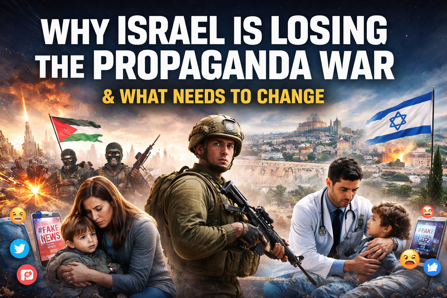 Why Israel Is Losing the Propaganda War…
