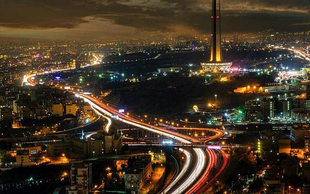 Tehran at night courtesy of pexel.com Tehran at night courtesy of pexel.com