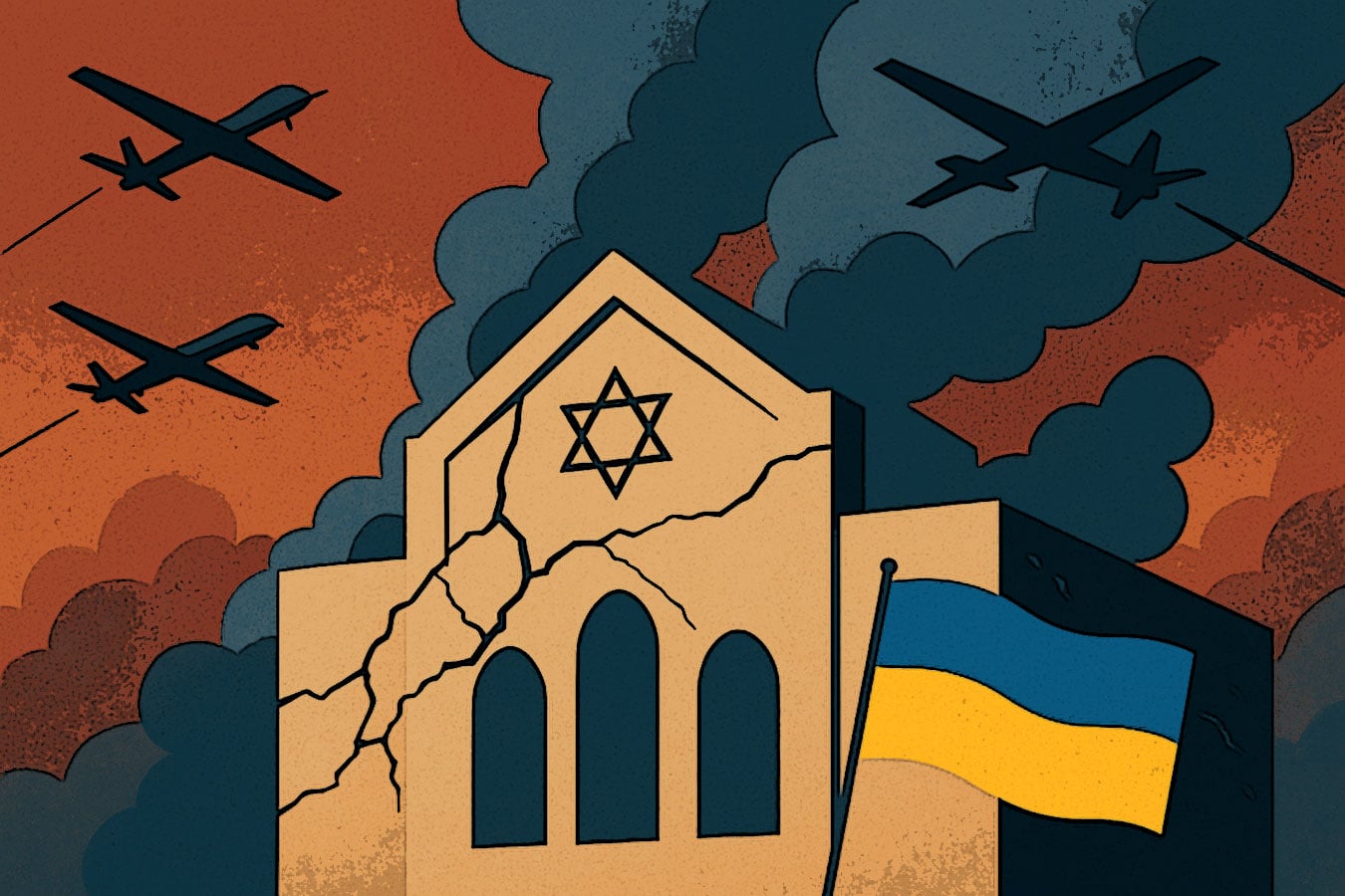 Jewish monuments damaged in Ukraine by Russian attacks: 4 years of data