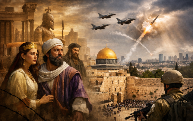 The crossroads of history. The corner of ancient times and modern day.