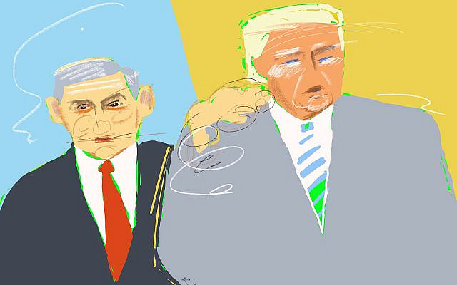 Bibi and Donald together, PORTRAITS by Kerry Landon-Lane