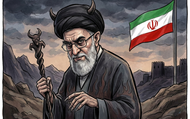 If you are mourning Khamenei, ask what his regime did to your country before you weep. (AI-generated)